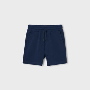 Mayoral navy basic fleece shorts 611 096