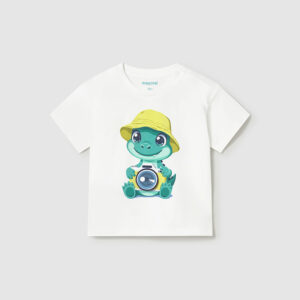 Mayoral t-shirt with camera appliqué 1016 026