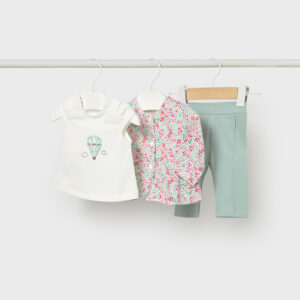 Mayoral 3 piece outfit 1732 16 aqua