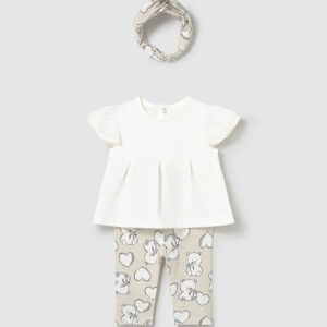 Mayoral Leggings set wheat 1735 056