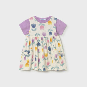 Mayoral lilac dress 2 pieces 1922 068