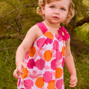 Mayoral clover flower print dress 1991 090