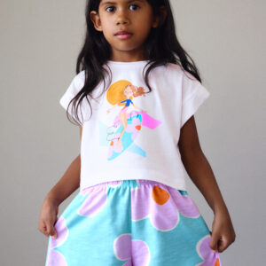 Mayoral Lilac shorts set 3234 081