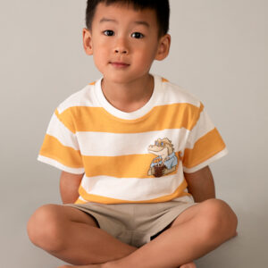 Mayoral peach shorts set 3602 023