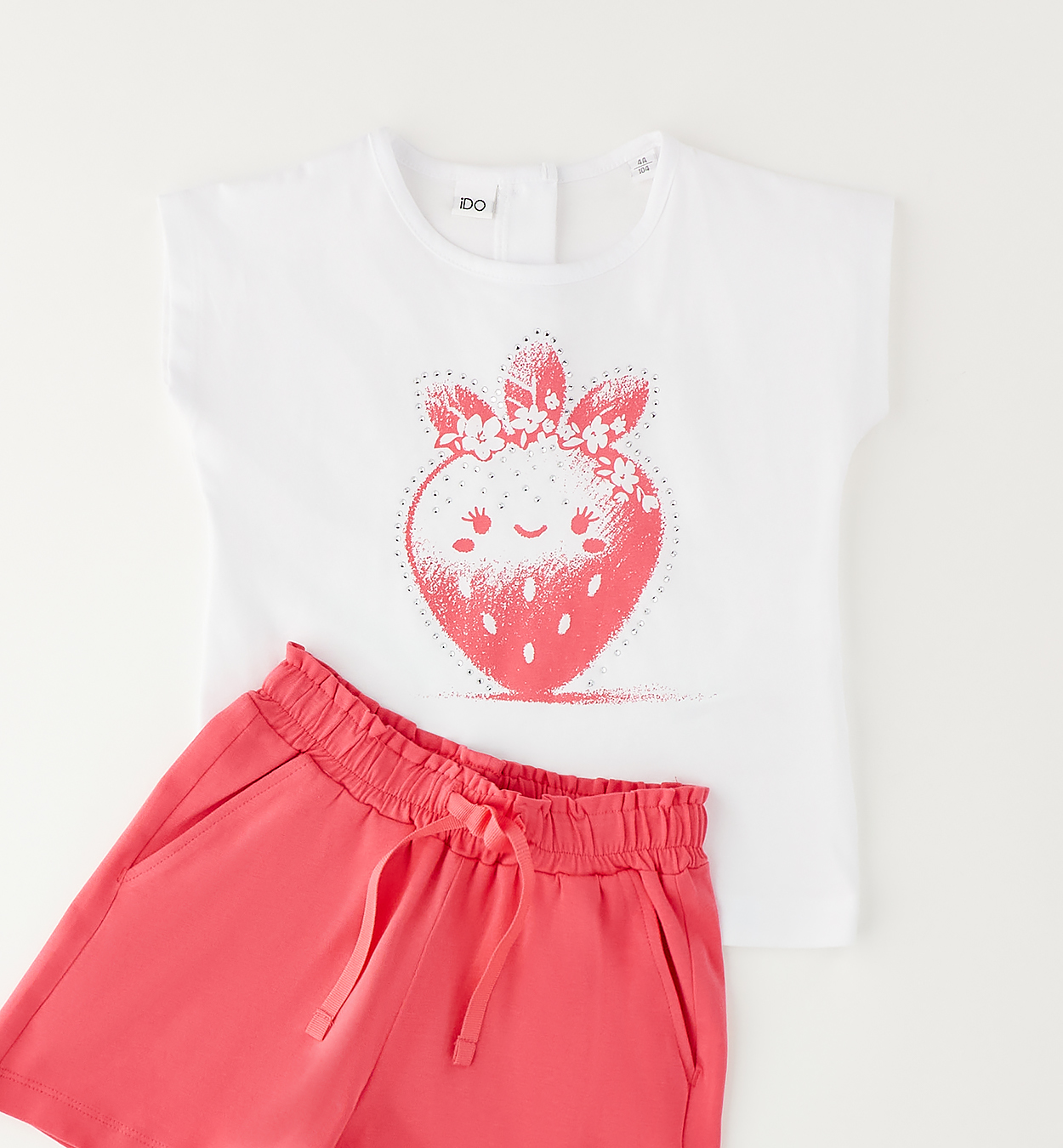 I DO sparkle strawberry shorts set G556 0113 - Image 2