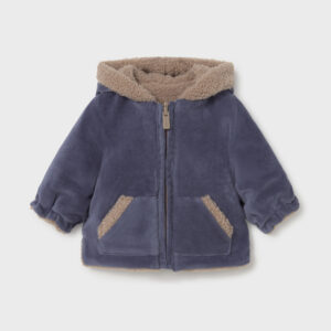 Mayoral reversible coat indigo 2412 056