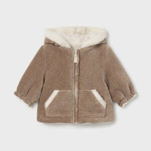 Mayoral reversible coat truffle 2412 057