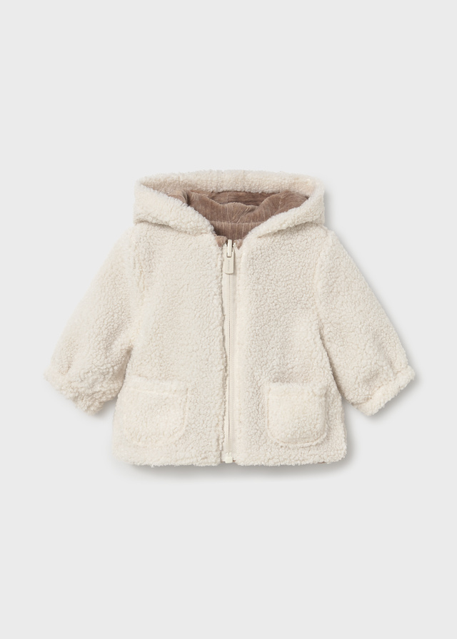 Mayoral reversible coat truffle 2412 057 - Image 3