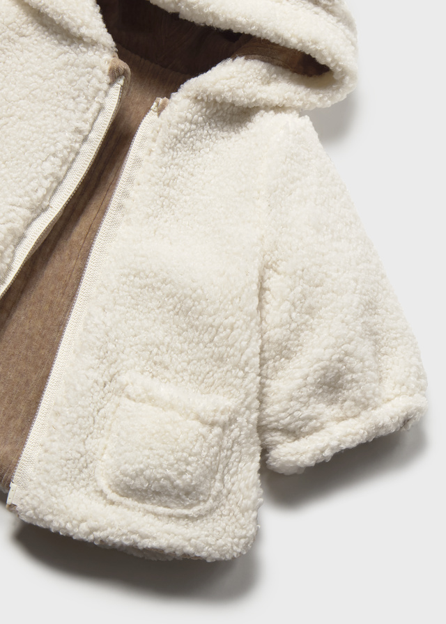Mayoral reversible coat truffle 2412 057 - Image 4