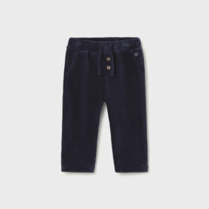 Mayoral navy soft cord trouser 2542 63