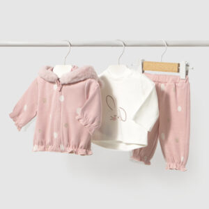 Mayoral 3 piece set baby rose 2656 020