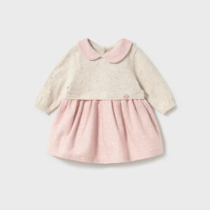Mayoral dress baby rose 2801 010