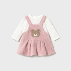 Mayoral dungaree skirt baby rose 2803 021