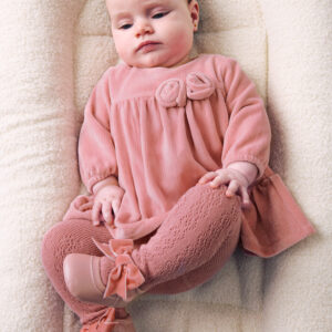 Mayoral corduroy dress pink 2822 045