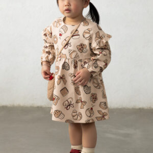 Mayoral dress with croissant bag 2936 90