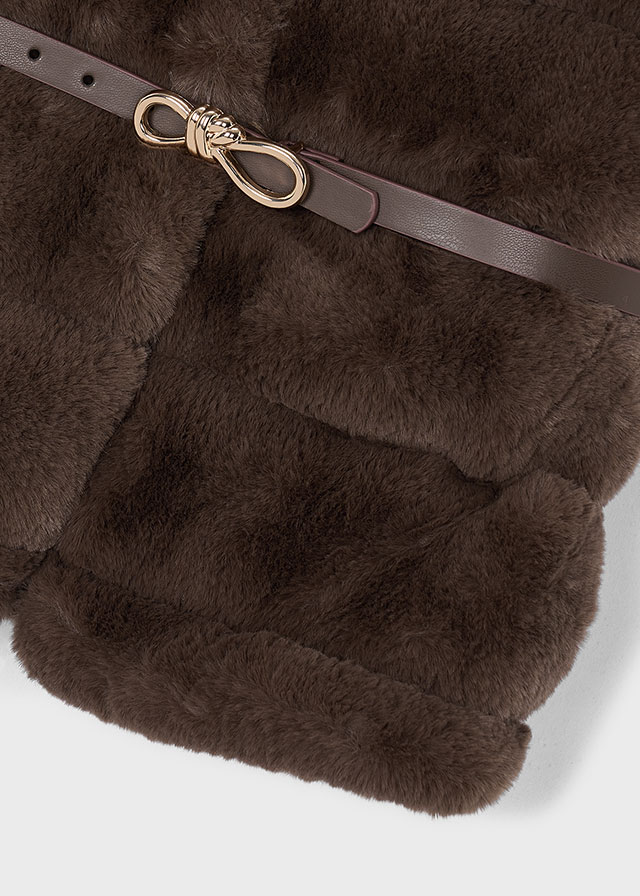 Mayoral gilet with belt 4328 62 cafe - Image 4