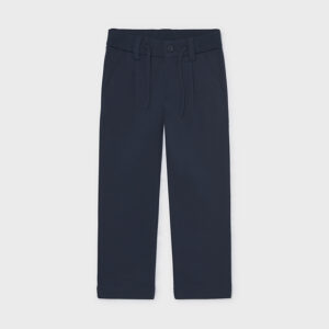 Mayoral navy soft chino elasticated adjustable waist 4515 97