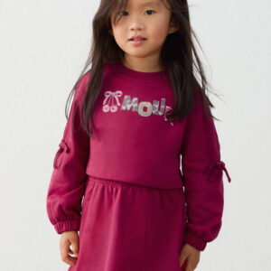 Mayoral cherry Amour jumper and dress 4917 15