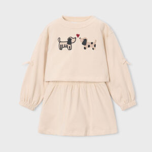Mayoral dog jumper and dress 4917 17