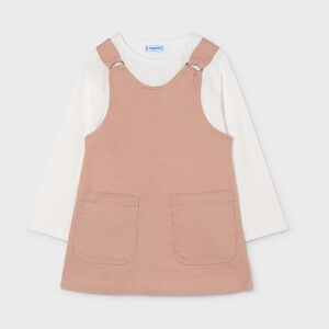 Mayoral top and pinafore dress 4918 21