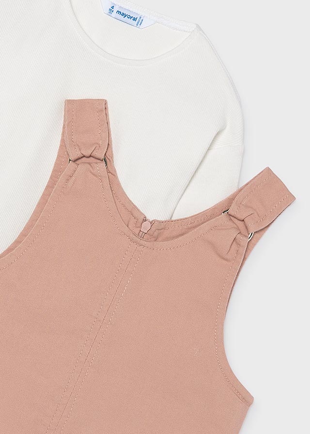 Mayoral top and pinafore dress 4918 21 - Image 3