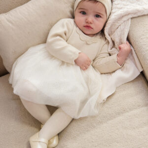 Mayoral dress champagne 2809 47