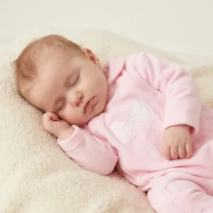 Pex Hallie sleepsuit pink